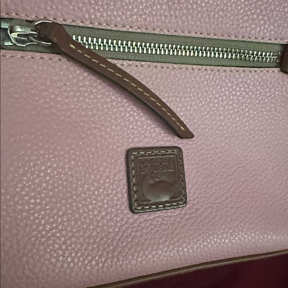 Dooney Burke Bubble Gum Pink Held Once Like New - Picture 2 of 5